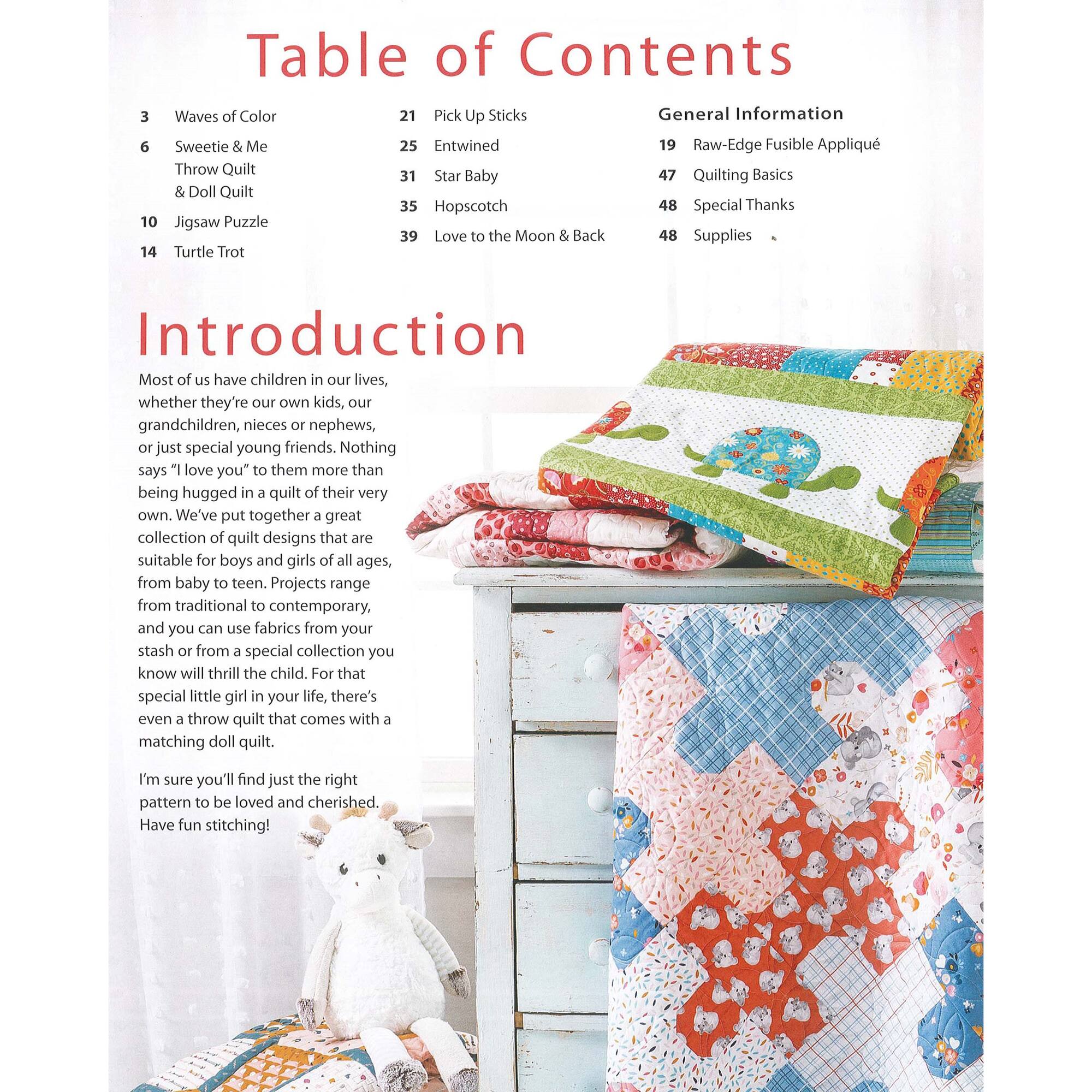 Annie's Fast & Fun Quilts For Kids Book